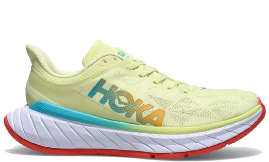 HOKA Carbon X 2 - Luminary Green/ Hot Coral