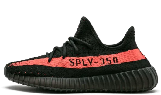 Yeezy 350 V2 - Core Black Red