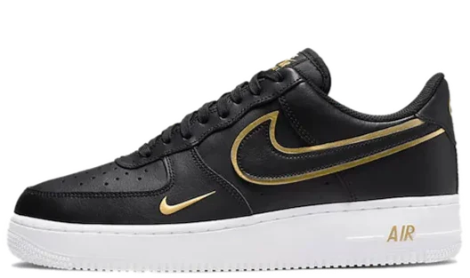 Air Force 1 - Black Metallic Gold
