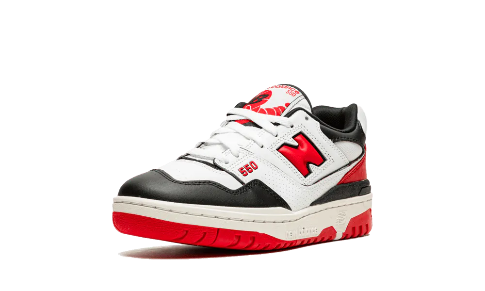 NB 550 - White Red Black