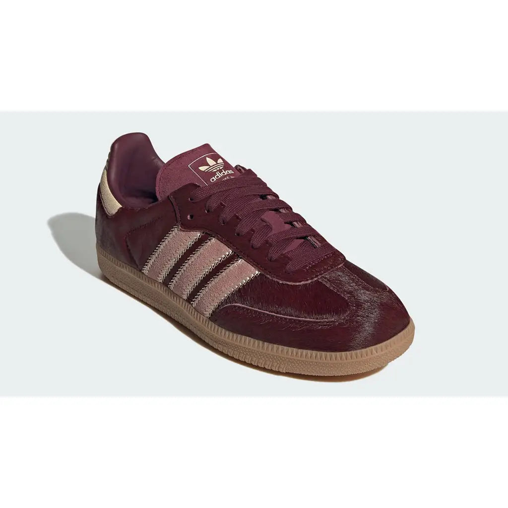 Samba OG - Sand Strata Maroon Pony