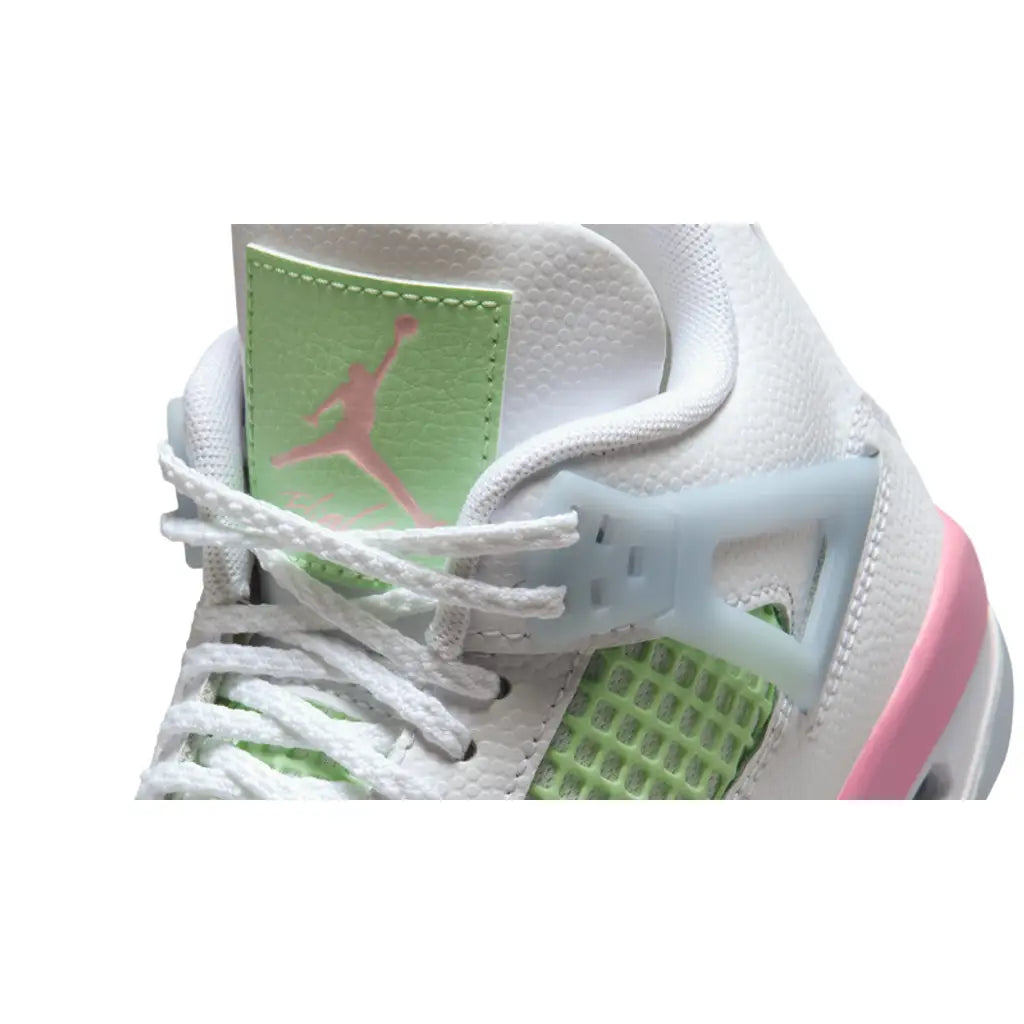 Air Jordan 4 - GS White Medium Soft Pink