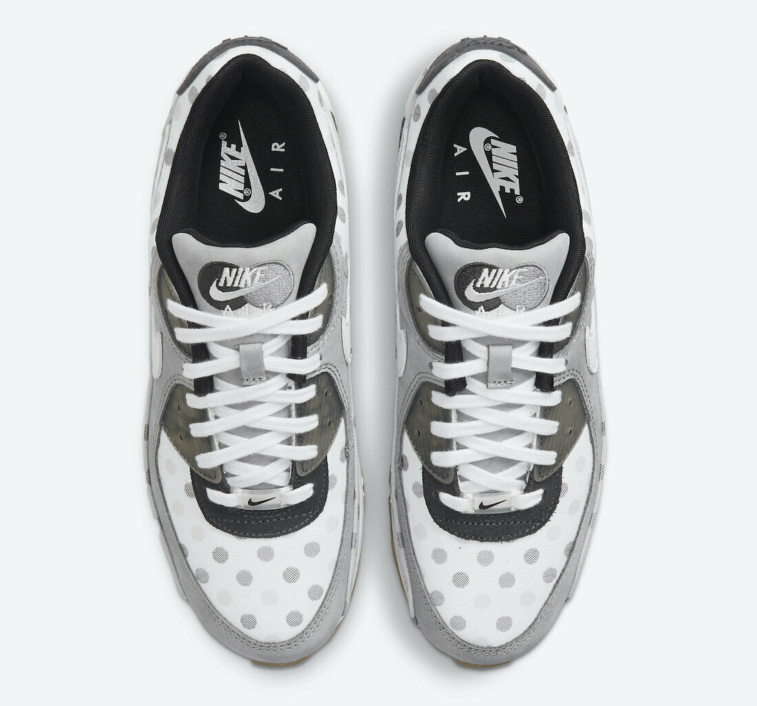 Air Max 90 - White Polka Dot