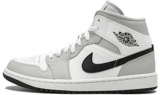 Air Jordan 1 - Light Smoke Grey Black
