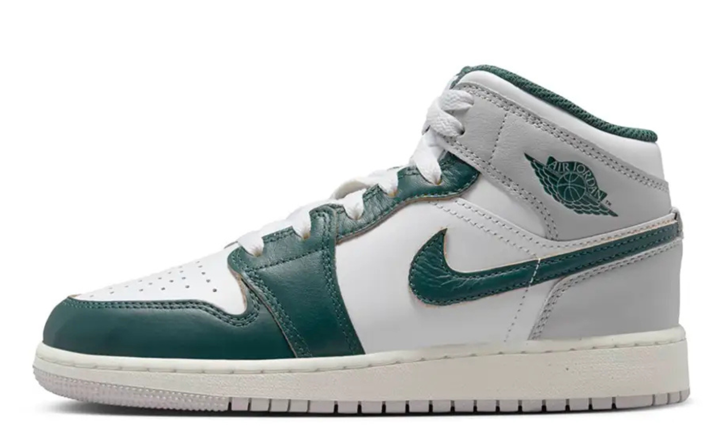 Air Jordan 1 - SE GS Neutral Grey Oxidised Green