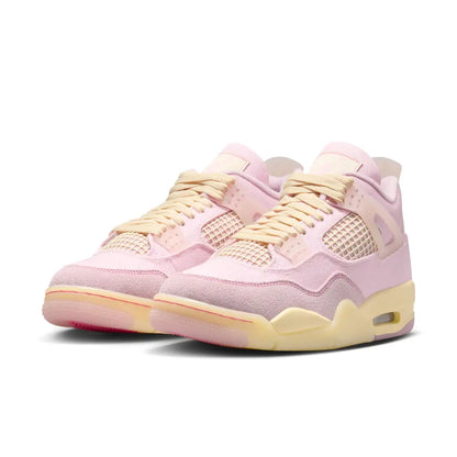 Air Jordan 4  - Denim Pink Iced Carmine