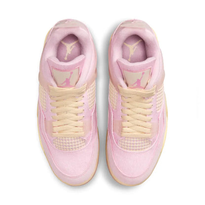 Air Jordan 4  - Denim Pink Iced Carmine